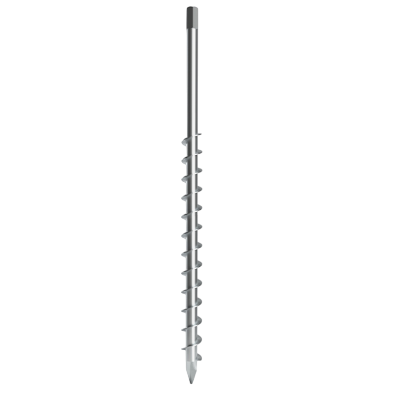 Stavrex Pro Small Jordskrue, fleksibel 900 mm Ø25 mm