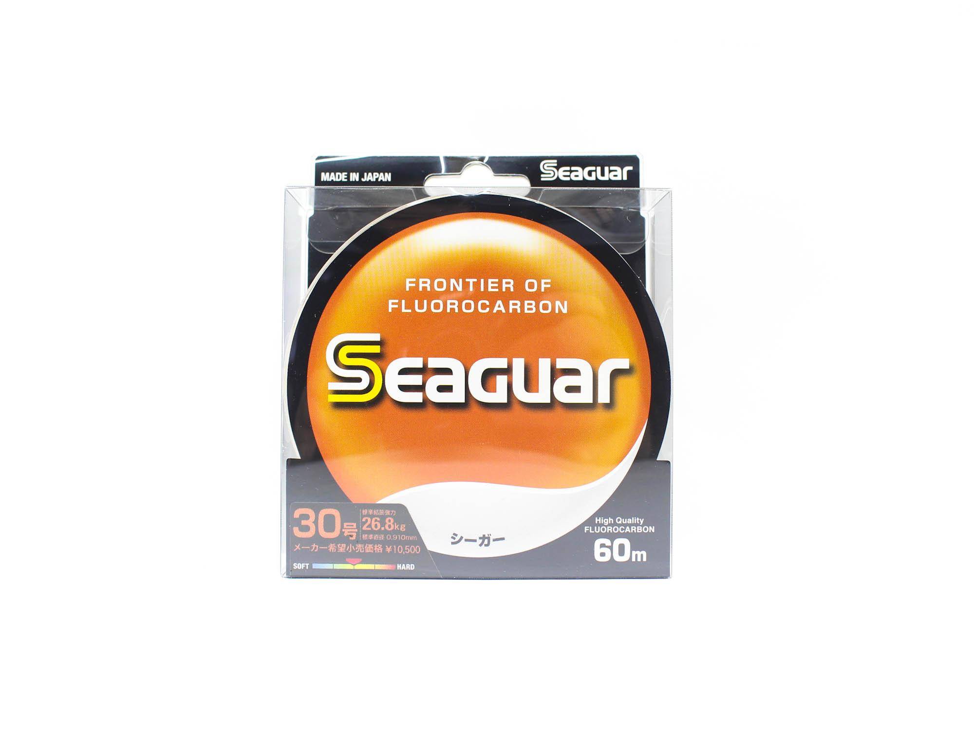 Seaguar Fluorocarbon 60 Tafslina 60m Storlek 30 120lb (1453) ren
