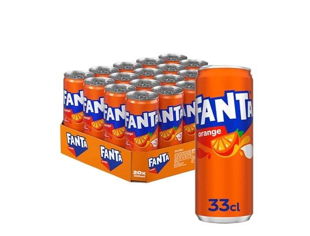 Fanta Orange Dåse 20 x 33 cl