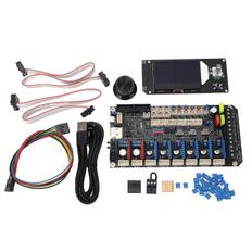 3D Printer Motherboard for Spider V3.0 8 TMC Drivers 8 PWM Fans Uart SPI 3D Printer Part Set for
