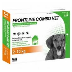 Frontline Combo 3x0,67ml til hund 2-10 kg