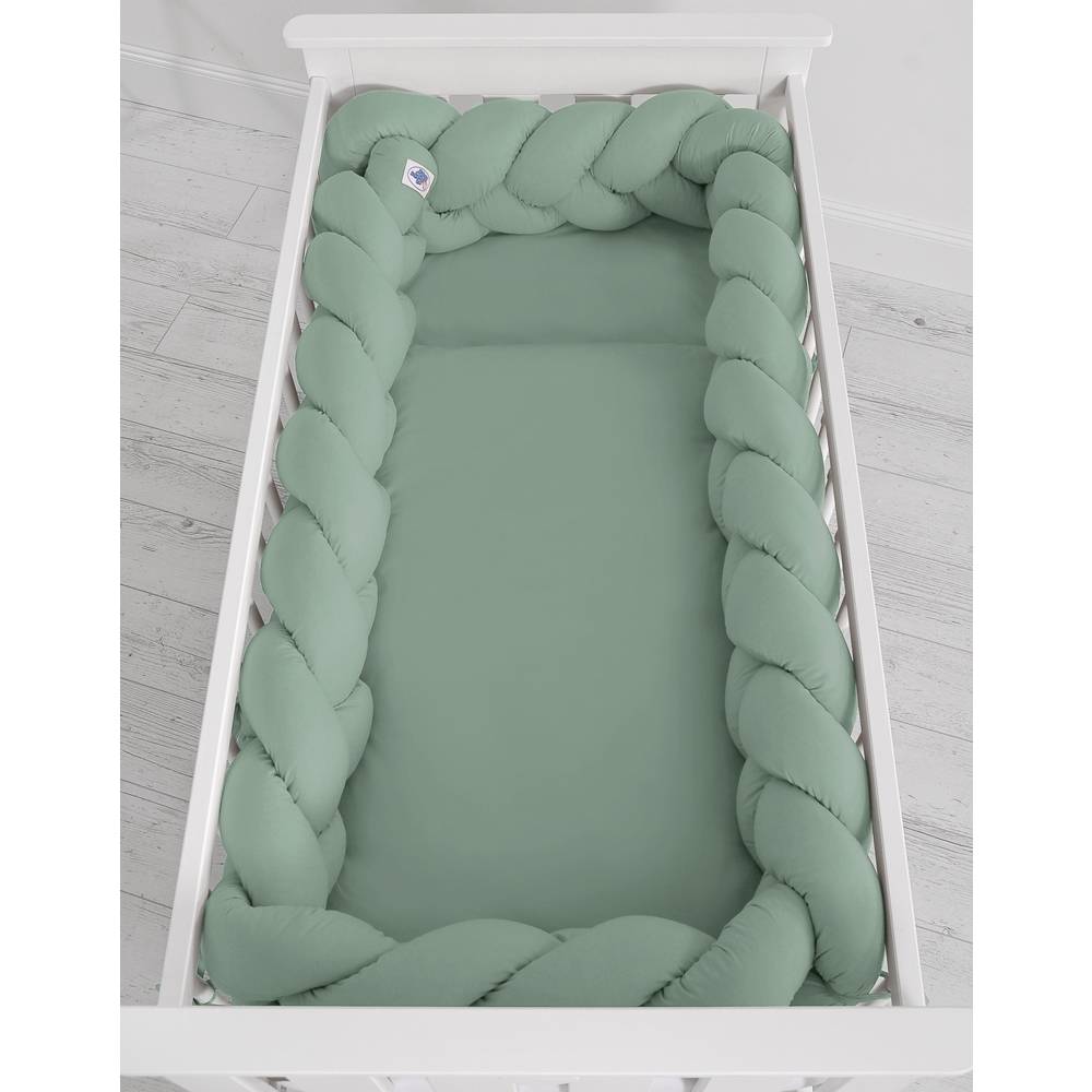 Spjälskydd Flätta XXL - Pastel Green