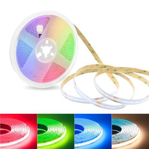 Lam(MS)pen LED Streifen COB RGBW Dimmbar, 10M 24V LED Stripe (nur Band)