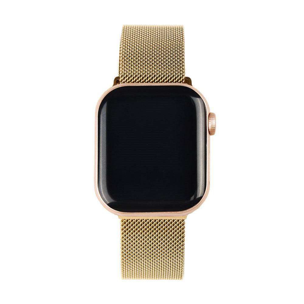 Apple Watch (38/40/SE/41/42mm) iDeal of Sweden Metallarmband - Metalic Gold