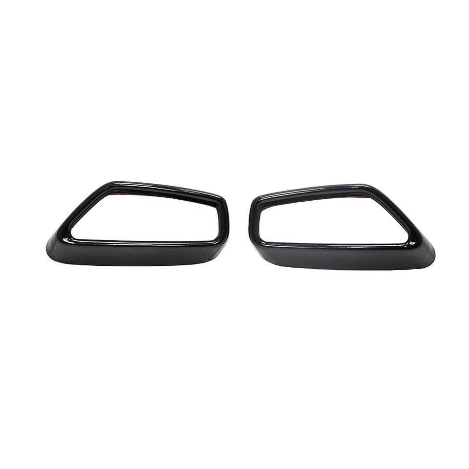 Svart Rostfritt Stål Avgassrörsskydd för BMW 5-serie G30/G31 (2019-2021) black
