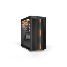 be quiet! Pure Base 500DX, Miditower, Härdat Glas - Svart
