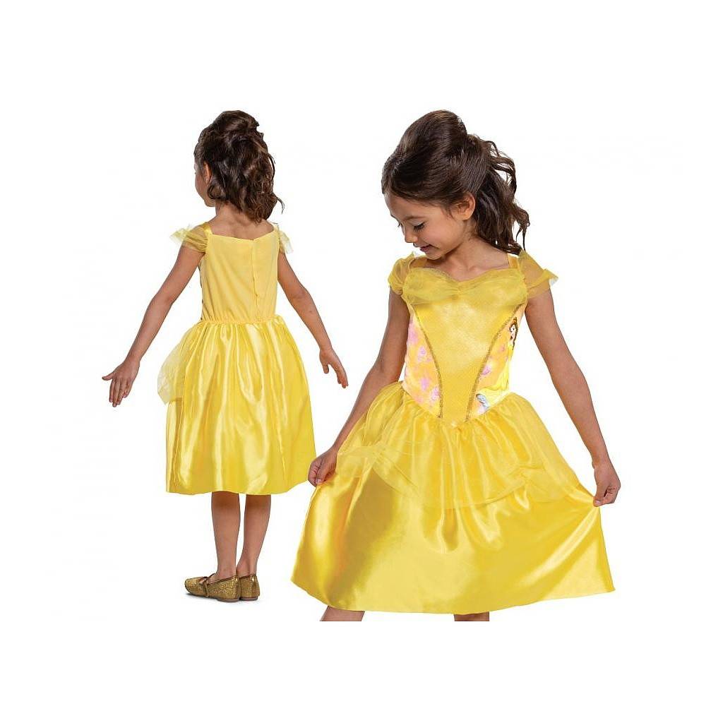 Disney Prinsessan Belle dräkt 5-6 år