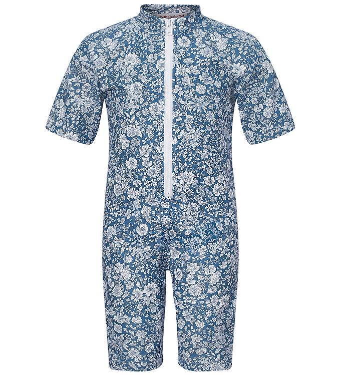 Petit Crabe Badoverall - Natsu - UV50+ - Kväll Sky - Petit Crabe - 1-2 år (80-92) - Badkläder