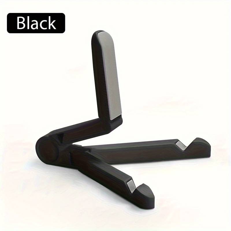 TEMU Adjustable Folding Tablet Stand For Ipad, Iphone, - Pe Material, Non-slip , Portable Desktop Holder, Compatible With & Devices, Foldable &
