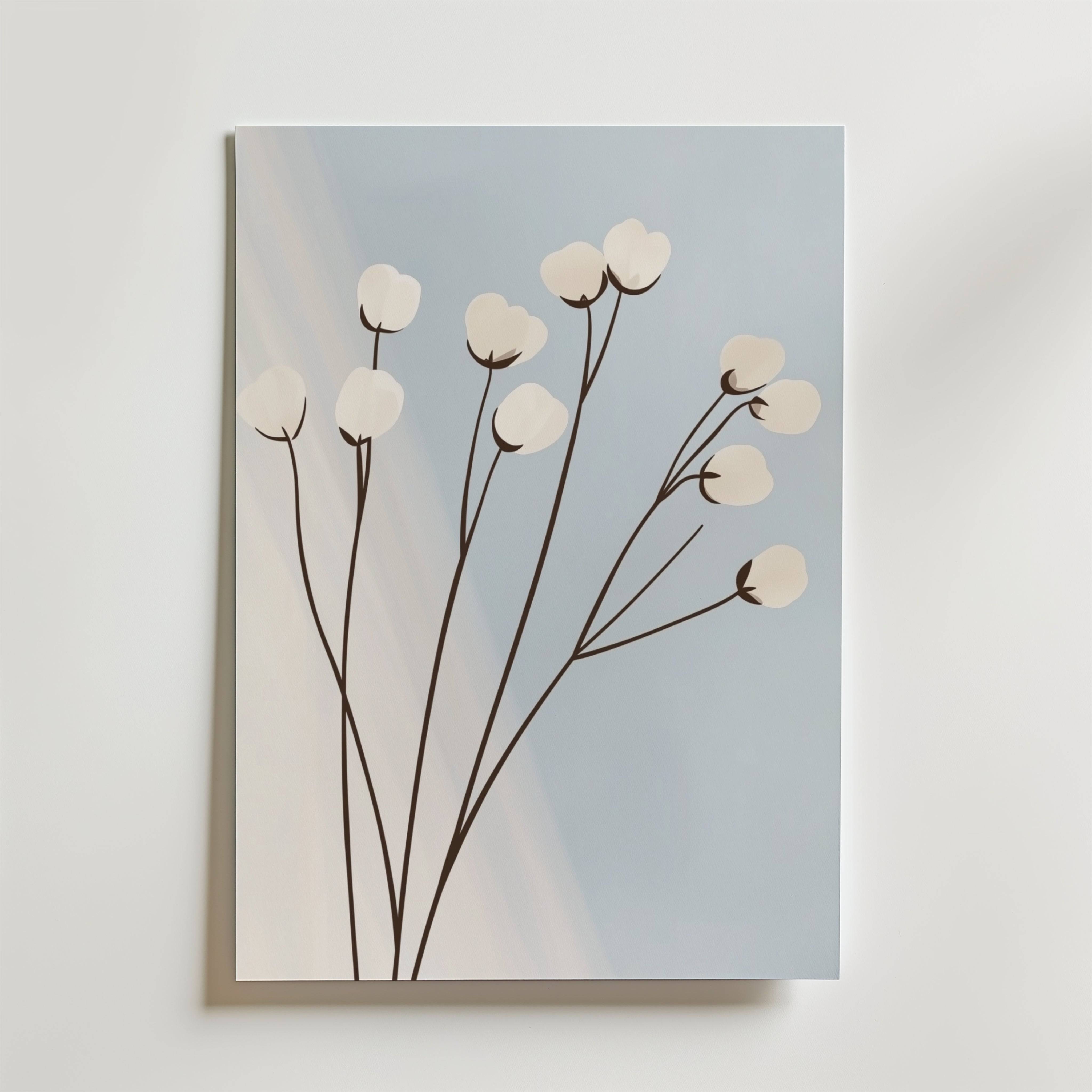 Gardenia Grace Poster - Fine Art Poster 30x40 cm