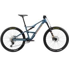 Occam LT H30 Full Suspension Mountain Bike - Slate Blue/Orange Cloud (2024)