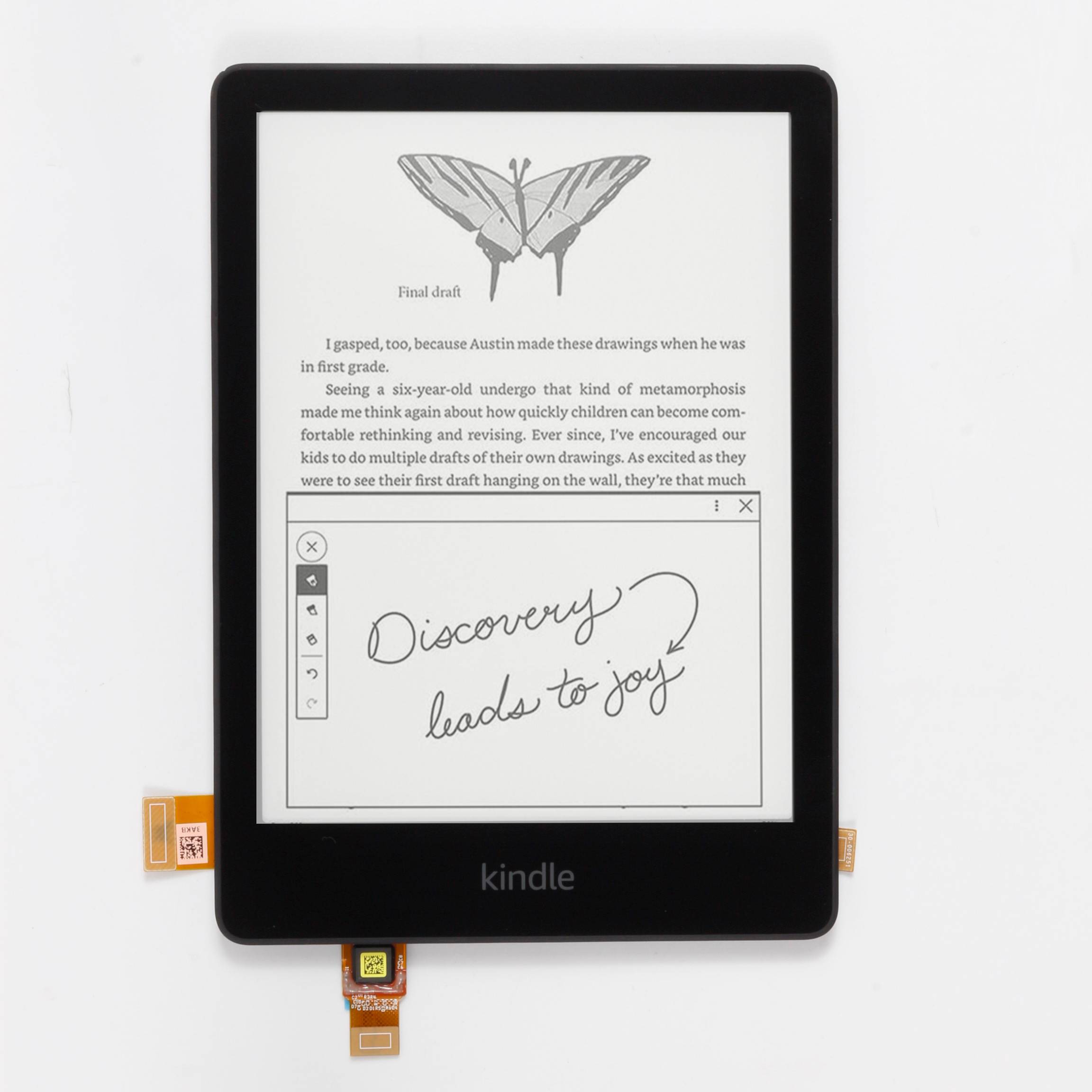 Original 6.8 Inch 1236 x 1648 ED068KC5 Eink Carta For Kindle Paperwhite 5 M2L4EK 11th KPW5 E-book reader LCD Display