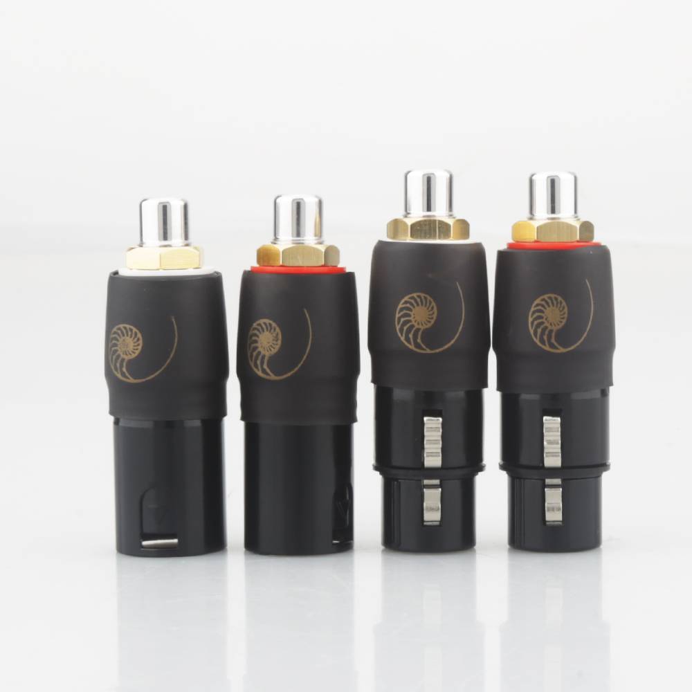 New High Quality XLR 3 Pin Female/Male to RCA Femal Audio Jack Adapter Plug Connector XLR to RCA Female Socket