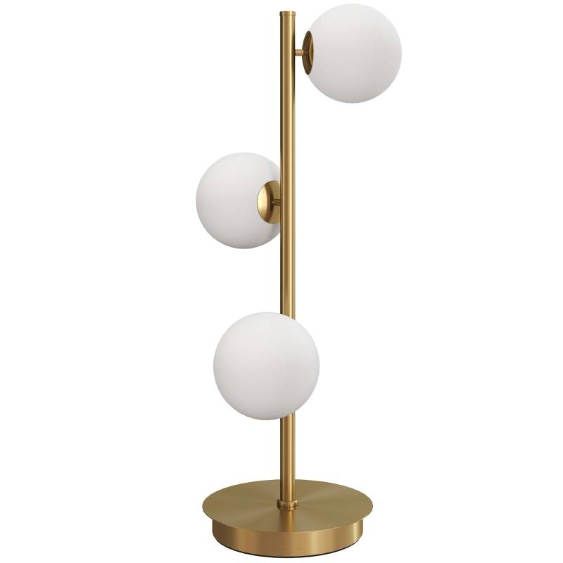 Modern bordslampa mässing
