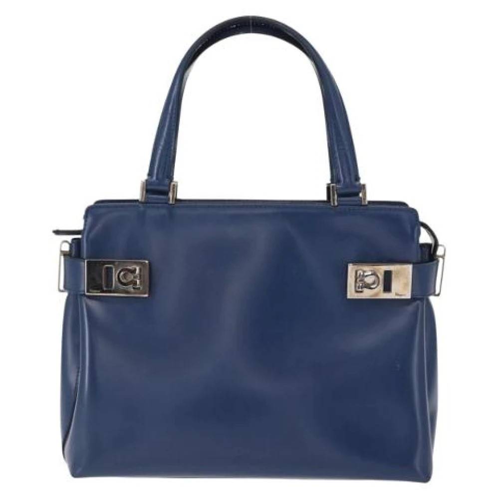 Salvatore Ferragamo Pre-owned - Pre-owned Läder Tote Vintage - Dam - ONE Size - Läder