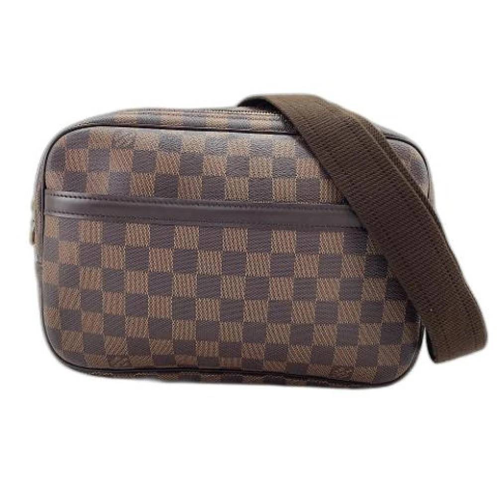 Louis Vuitton Vintage Pre-owned Vintage Skuldertaske - Vintage - Dame - Brun - ONE SIZE - Uld