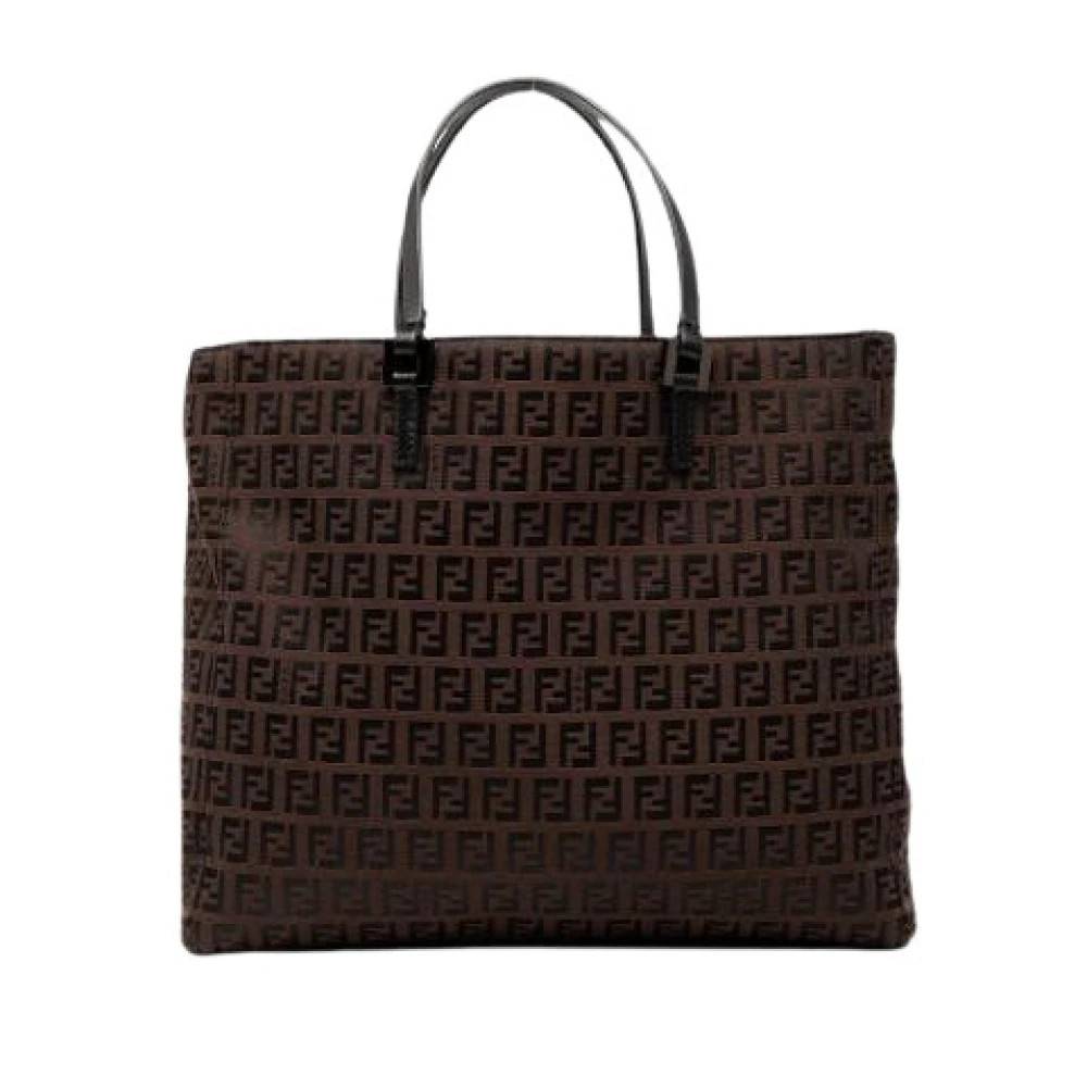 Fendi Vintage - Pre-owned Canvas Tote Vintage - Dam - ONE Size -