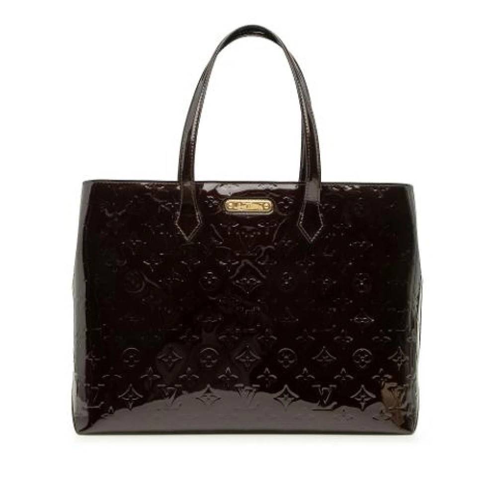 Louis Vuitton Vintage Pre-owned Wilshire MM - Vintage - Dame - Lilla - ONE SIZE - Læder