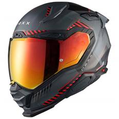 Nexx X.WST3 Fluence Helm, grau-rot matt