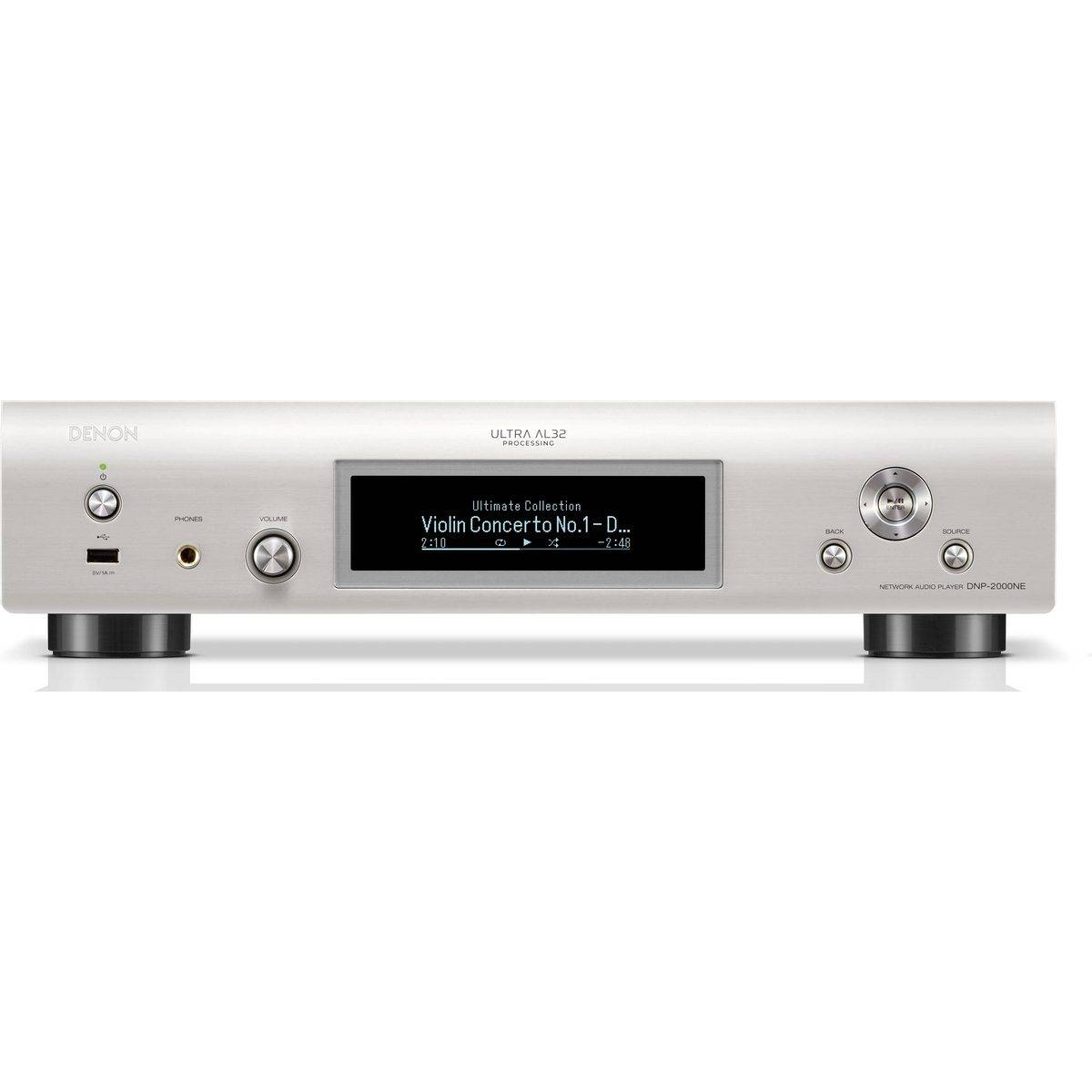 Denon DNP-2000NE silver - Nätverksljudspelare, Wi-Fi, Bluetooth, AirPlay 2