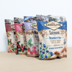 Carnilove Crunchy Pakke Godbidder til Hund (4 poser)