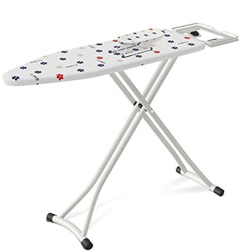 Strykbräda, strykbrädor, axelform förlänger kommersiellt tvättstuga strykbräda, med miniärmbräda, flerfärgat urval (#5 110 x 30 x 85 cm)