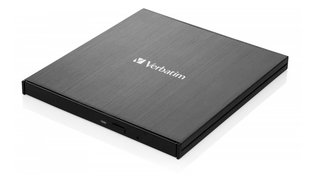 verbatim External Ultra HD 4K Slimline Blu-ray Writer USB 3.1, USB-C