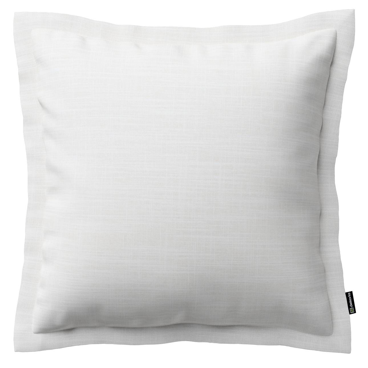 Kuddfodral<br>med vingkant, Naturvit med struktur, 45 x 45 cm, Botanic Viscose