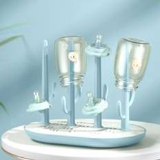 Multifunktionella baby trädformade flaskor torkställ baby matningsflaskor dräneringsställ baby flaskhållare matning grejer