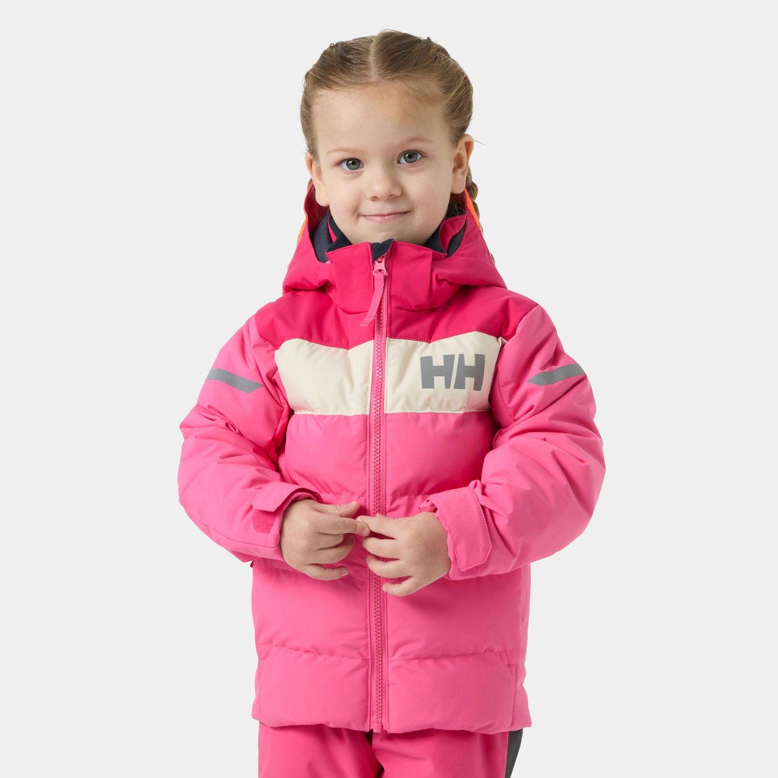 Helly Hansen Barn Vertical Värmande Skidjacka Rosa 122 - Hot Pink Rosa