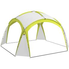 Event Shelter 3,5 x 3,5 m Gazebo med krokdörr Vattenavvisande Vintertät Garden Gazebo Partytält Solskydd för camping, trädgårdsf