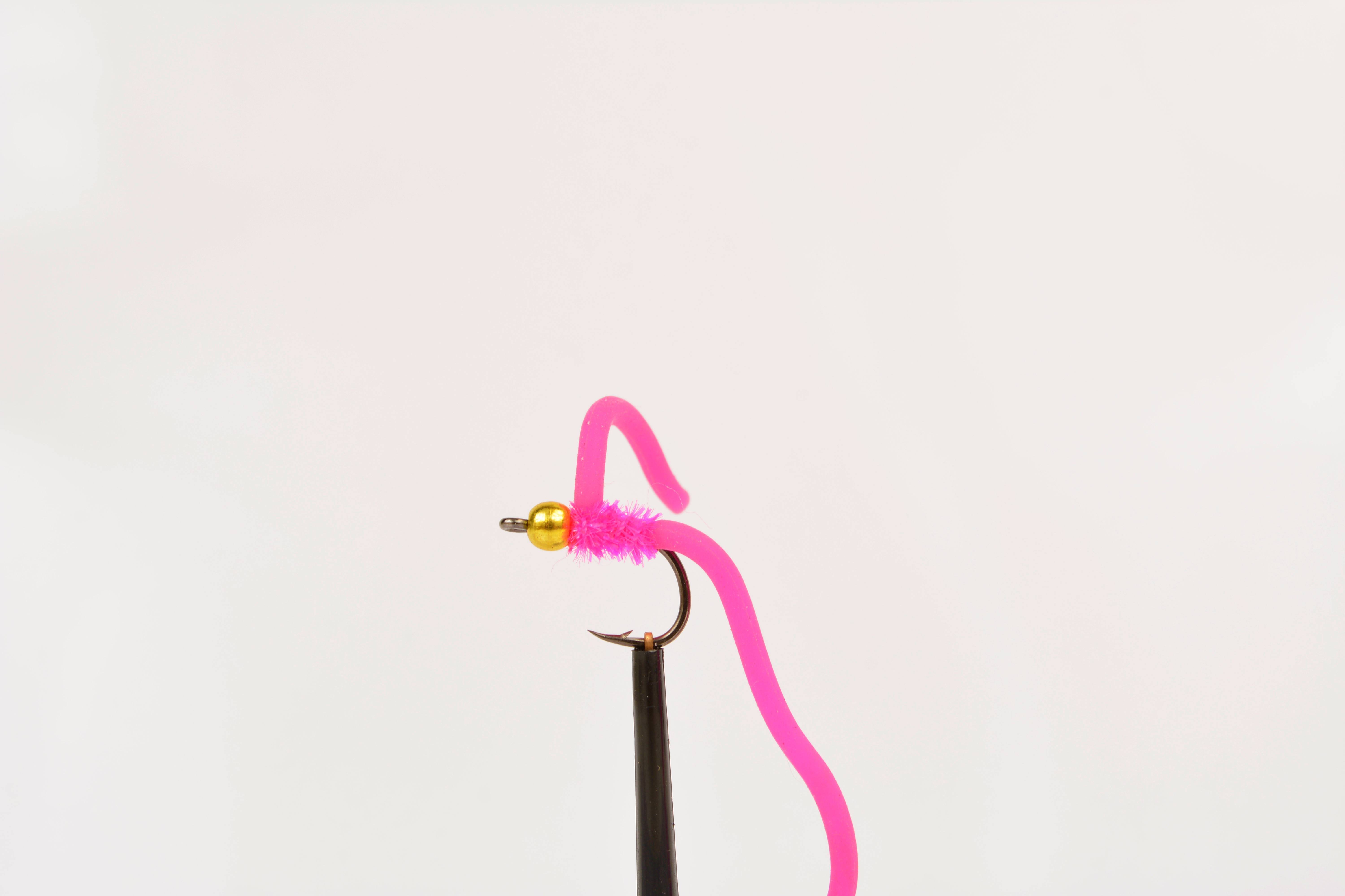 Effekt Flies Chenille Squirmy Worm Pink