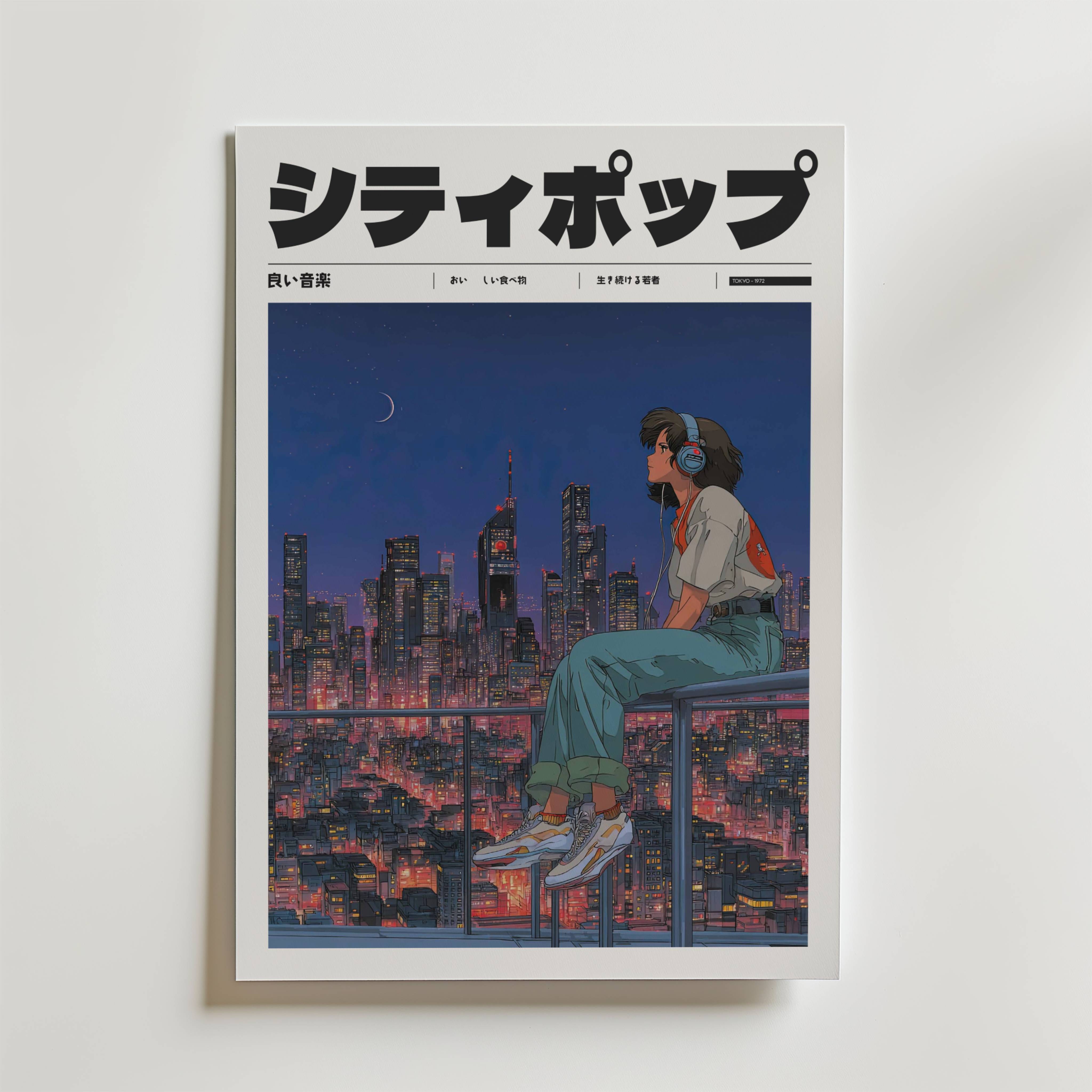 Silent Frequencies Poster - Fine Art Poster 40x50 cm