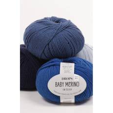Drops Baby Merino garn - 50g (ca 40 olika färgval)