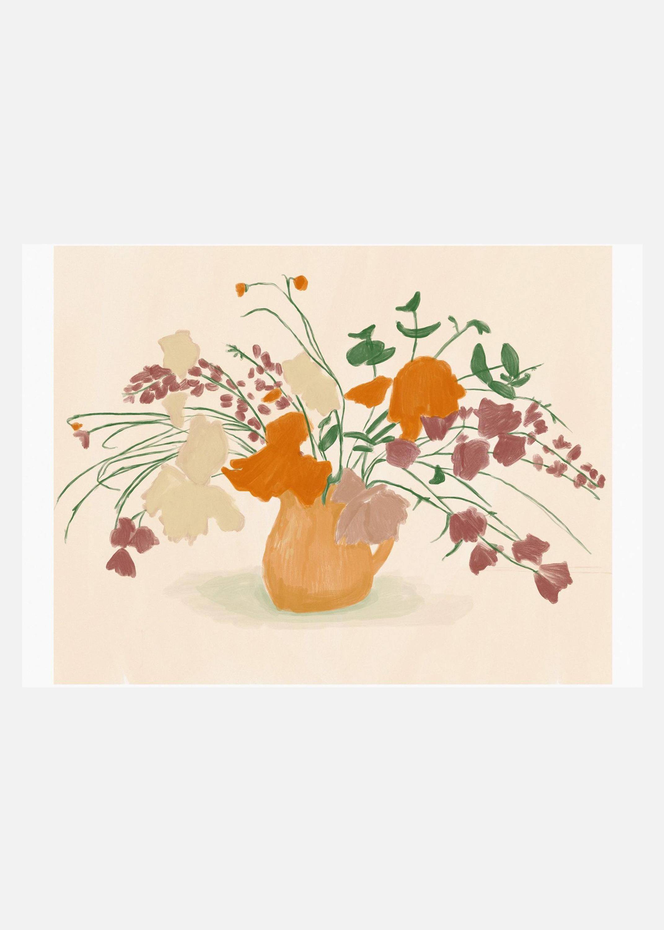 Pandcwarmblooms Copy Canvastavla (70x100 cm)