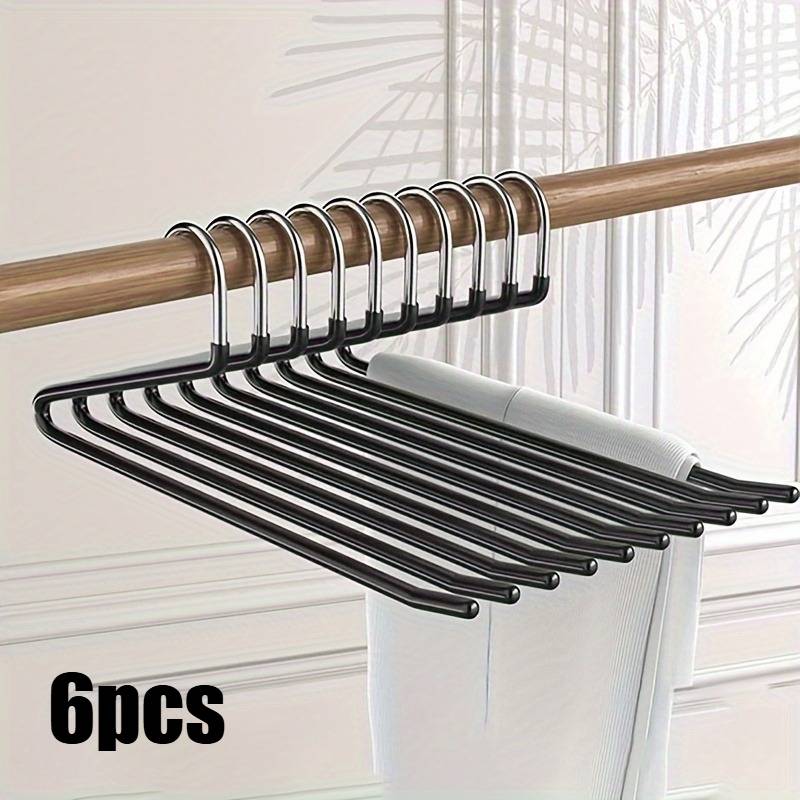 Goose Shaped Pants Rack With No Trace, Anti Slip Wardrobe, Hanging Pants Storage Artifact, Pants Clip, Z-Shaped Two Character