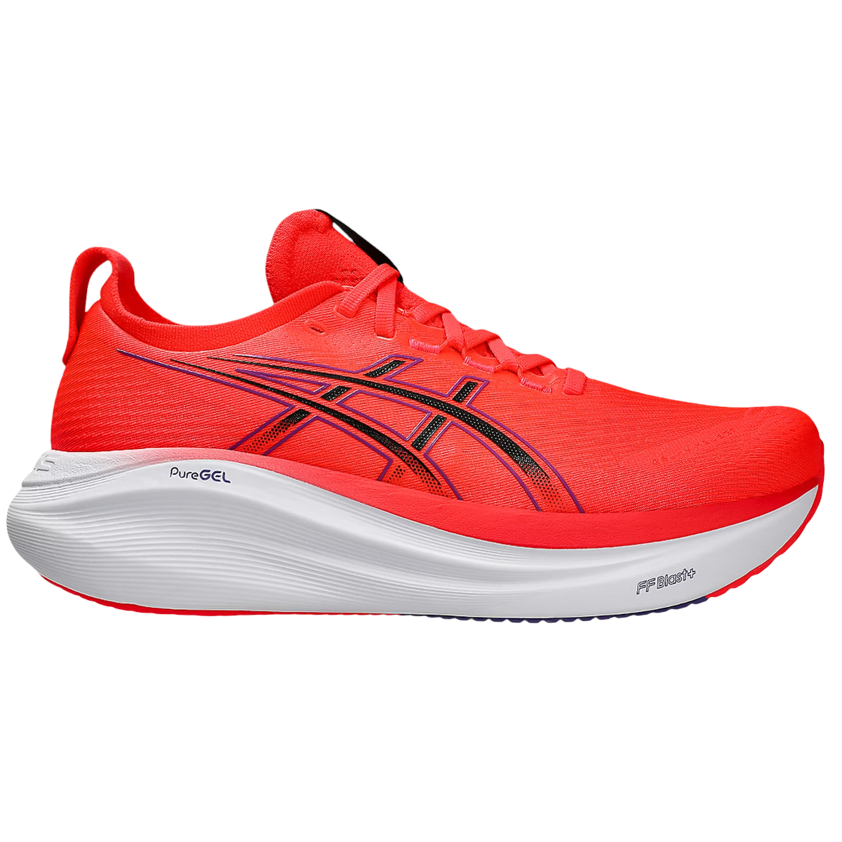 ASICS Gel-Nimbus 27 Flash Red Black - 46.5