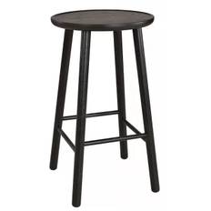 ZigZag Barpall 63cm Svart