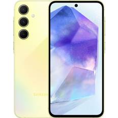 Samsung Galaxy A55 5G Smartphone, 256 GB, gul