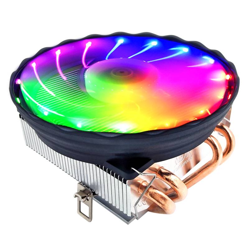 SNOWMAN New Arrival 4 Heat Pipes CPU Cooler RGB 120mm 3Pin CPU Fan LGA 1150 1151 1700 1200 1366 AM4 AM5 CPU Cooler