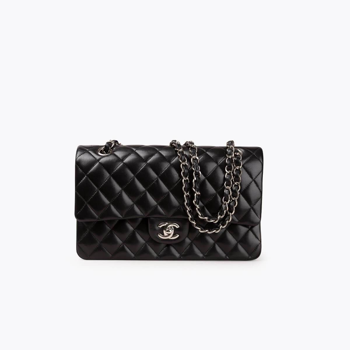Chanel Classic Medium Double Flap Bag - Black - One Size