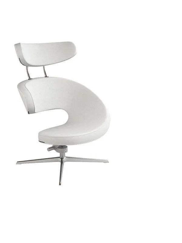 Peel™ Lænestol, venstre fra Variér Light beige HAL103 / Eksklusiv skammel - Jacobsen Plus