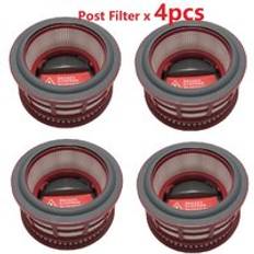 Roborock h6 hepa postfilter för roborock handhållen sladdlös dammsugare h6 reservdelar mace bakre filter - 4 st