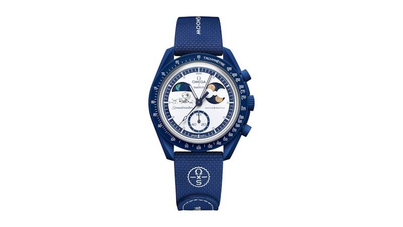 Swatch x Omega Bioceramic Moonswatch Mission To Earthphase Moonshine Gold Snoopy (Sturgeon Moon) SO33N701L - Taille unique / Standard