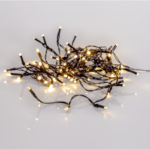 Ljusslinga Star Trading Shiny Warm White, 80 LED, 5,5m, utomhus
