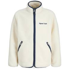 Jack & Jones Fleecejakke - Jornorrebro - Cloud Dancer/Ocean Cave - Jack & Jones - 16 år (176) - Fleecejakke