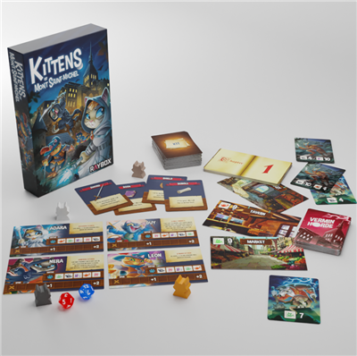 Kittens of Mont Saint Michel – Child-Friendly Cooperative Adventure Card Game