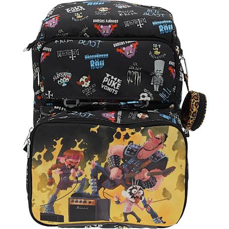 Danpen Junior Sallys far skoletaske - rock on (På lager i butik)