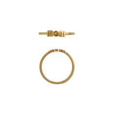 Stine A. Wow Mom Ring i Forgyldt Sølv 4047-02