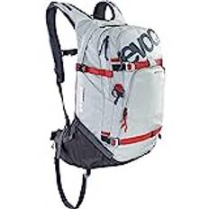 EVOC LINE R.A.S. 30 lavinairbagkompatibel ryggsäck, backcountry-ryggsäck (BODY HUGGING, höftvingar med blixtlåsfickor, lavinfack, MAMMUT AIRBAG TECHNOLOGY), melerad silver/kolgrå